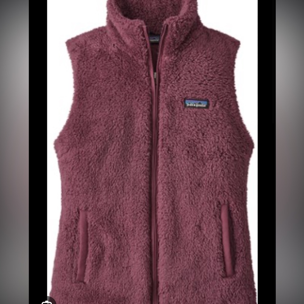 Burgandy🍷REVERSIBLE vest GUC so soft☁️